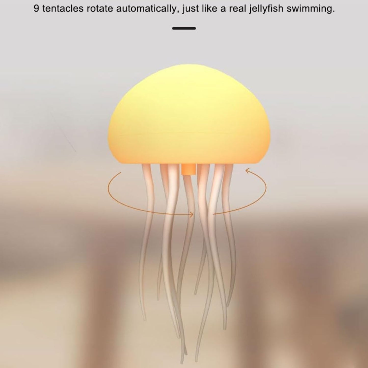 OceanAura – Rechargeable Color Changing Dancing Jellyfish Lamp