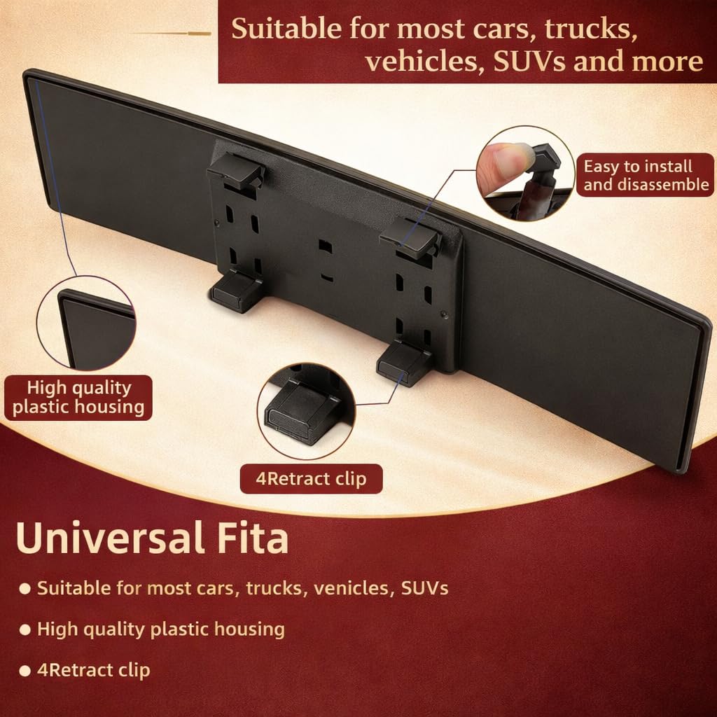 UltraView - Wide Angle Panoramic Rear View Mirror