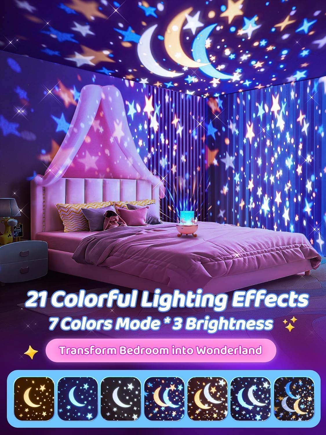 DreamBunny™ Night Light Projector