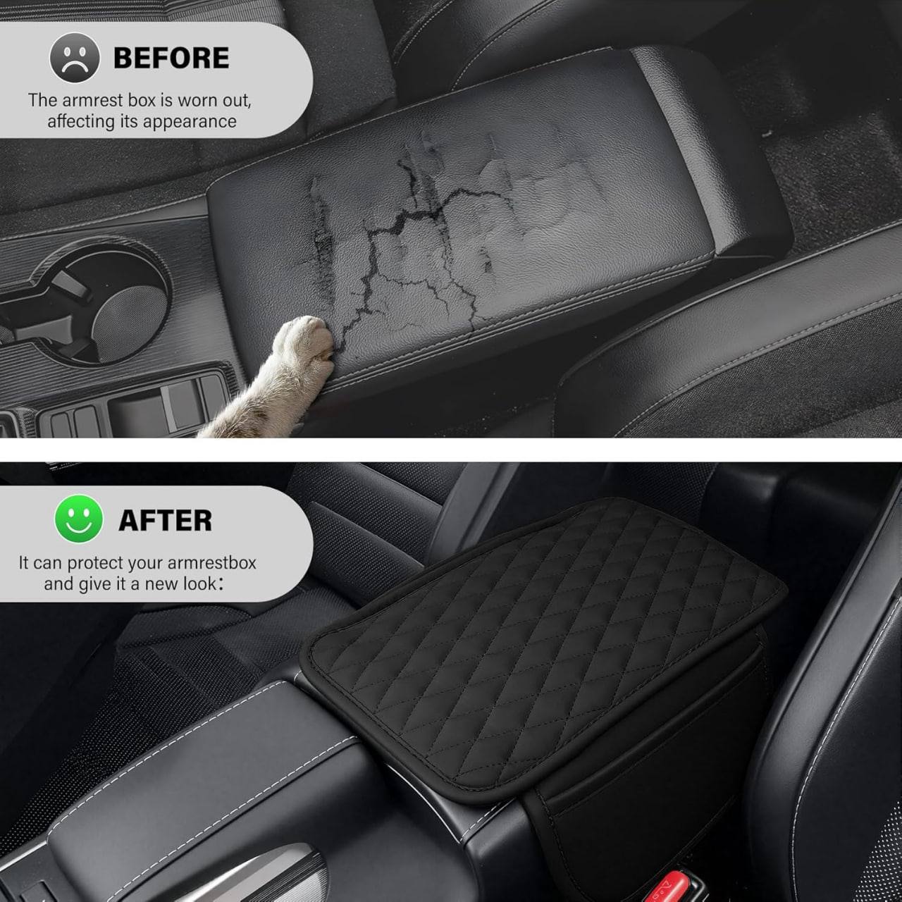 DriveComfort | Universal Car Armrest Cushion
