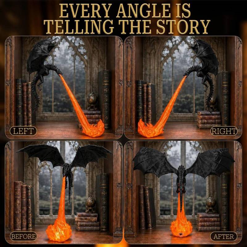 DragonFlame | 3D Flying Dragon LED Lamp