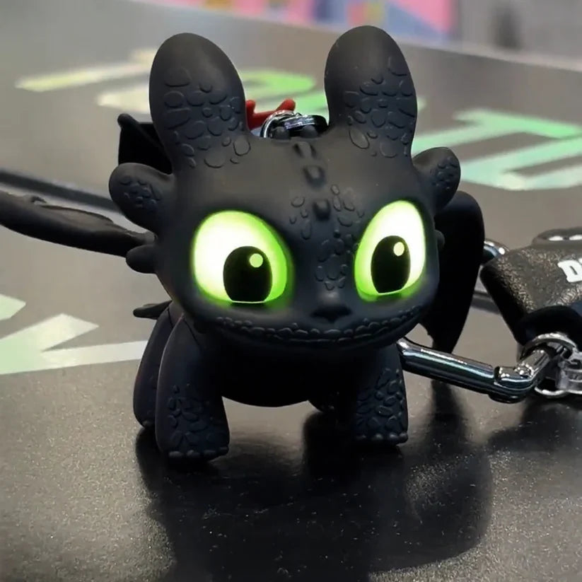 Dragon Keychain with Moving Wings, Sound and Lights