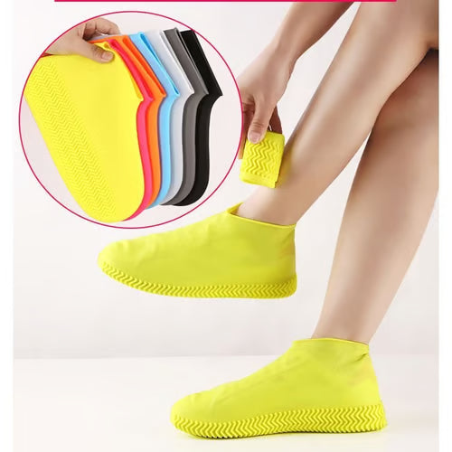 Reusable Anti-Slip Waterproof Silicone Shoe Covers