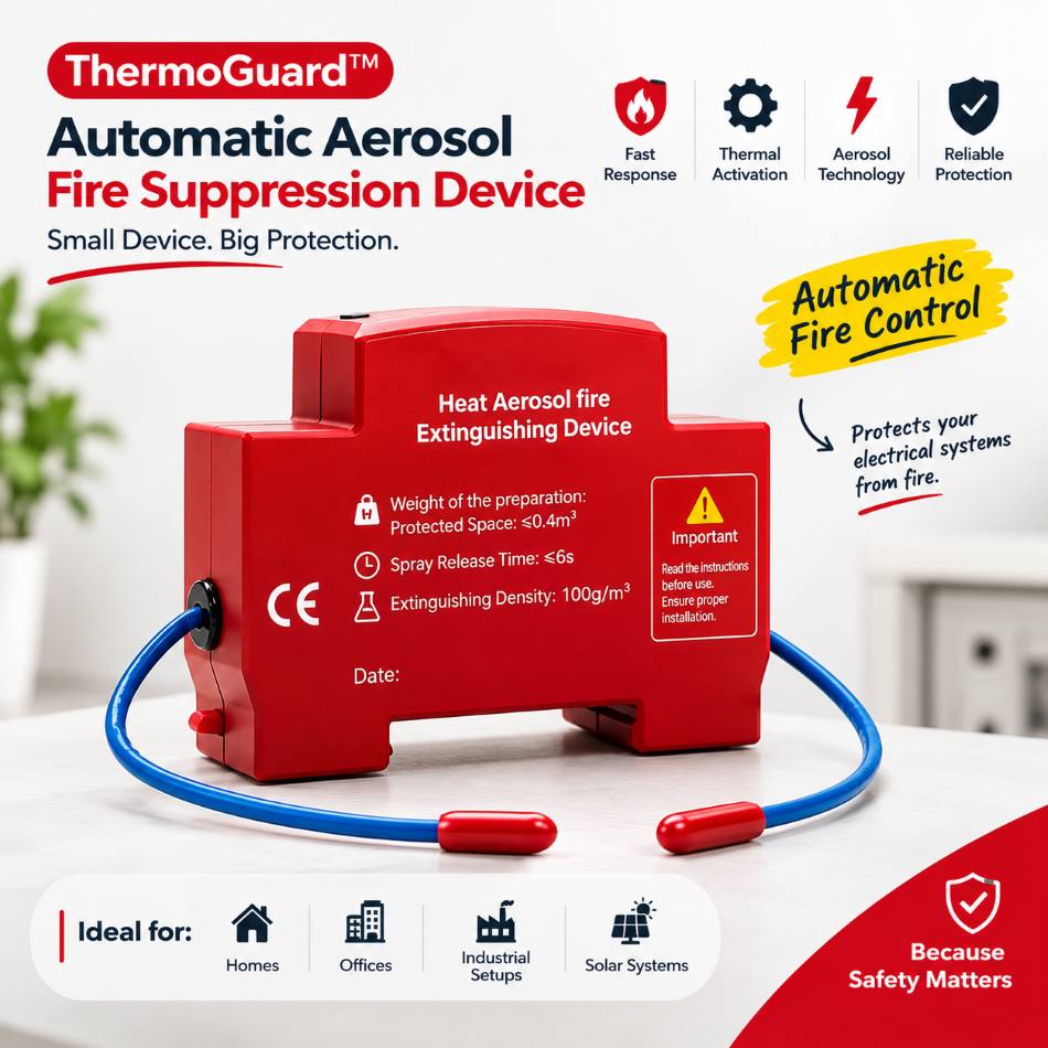 ThermoGuard | Automatic Aerosol Fire Extinguisher