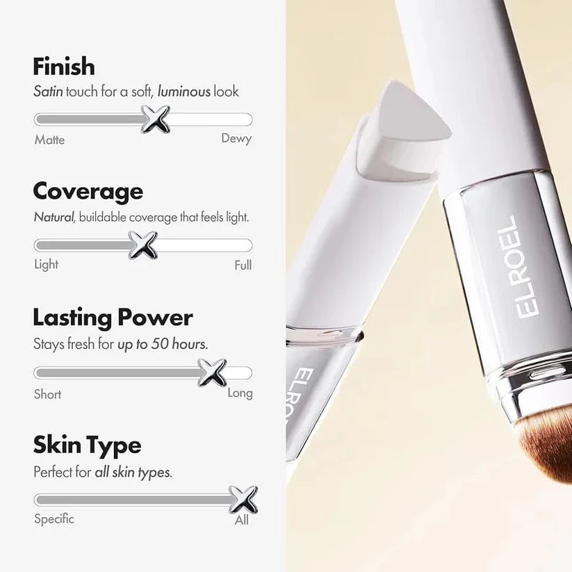 AuraBlend - Korean 2 in 1 Color Changing Foundation Stick