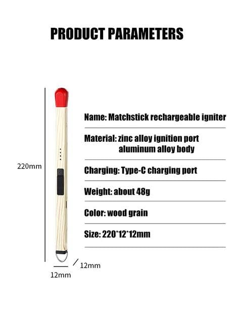SparkStick | USB-C Rechargeable Electric Matchstick Lighter