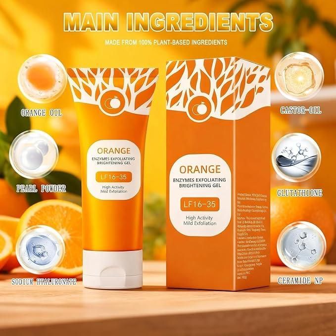 Orange Enzymes Exfoliating Brightening Gel (100 gm)