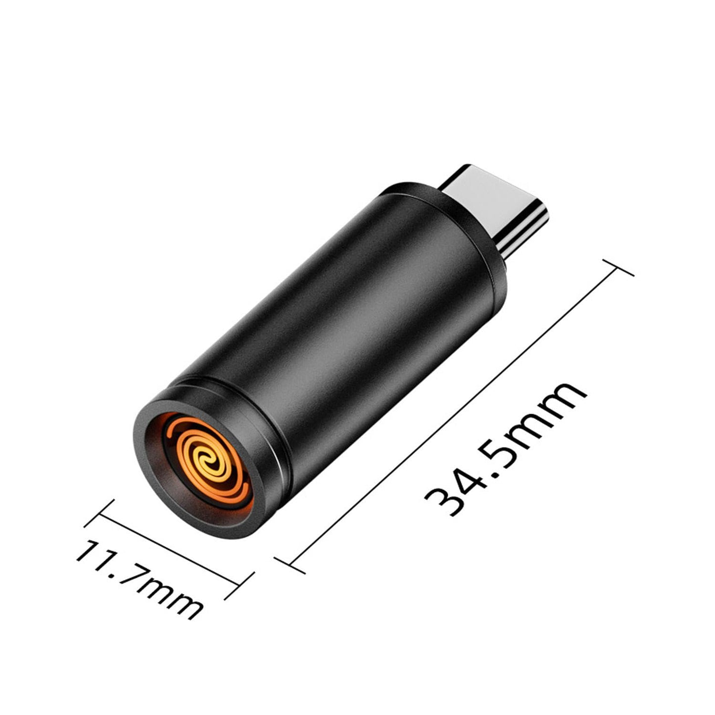 Portable Type C Mini Cigarette Lighter with Keychain