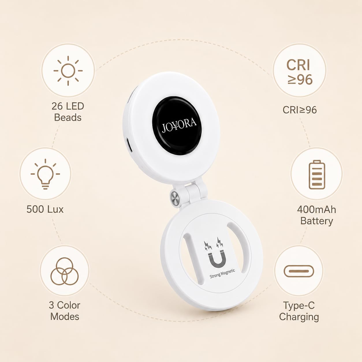 MagGlow | Magnetic Selfie Ring Light