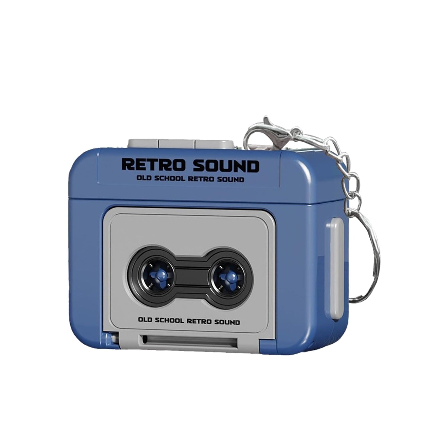 RetroTape Voice Recorder Keychain