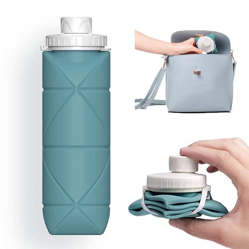 EcoFold™ Travel Silicone Foldable Water Bottle