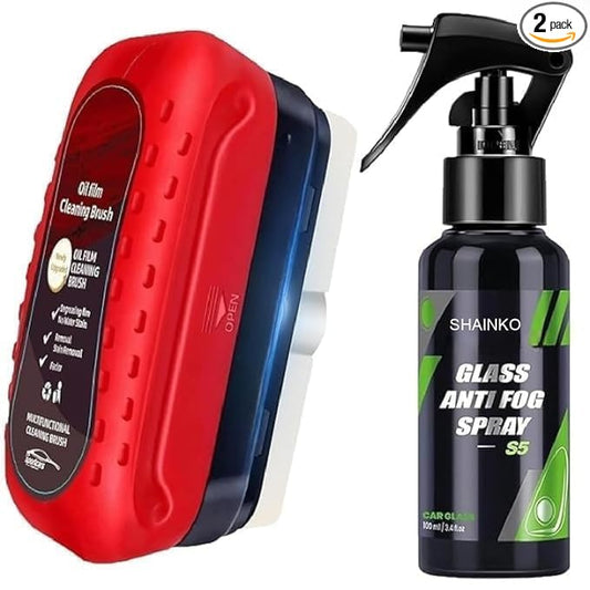 Oil Film Cleaning Brush for Car Mirrors & Windshields