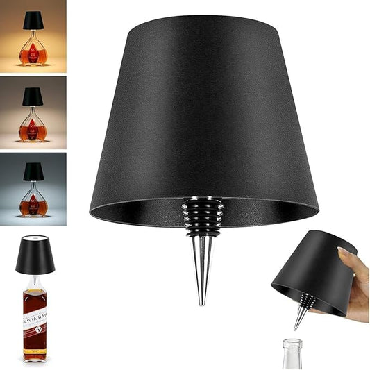 Premium Rechargeable Decorative Wireless Bottle Lamp
