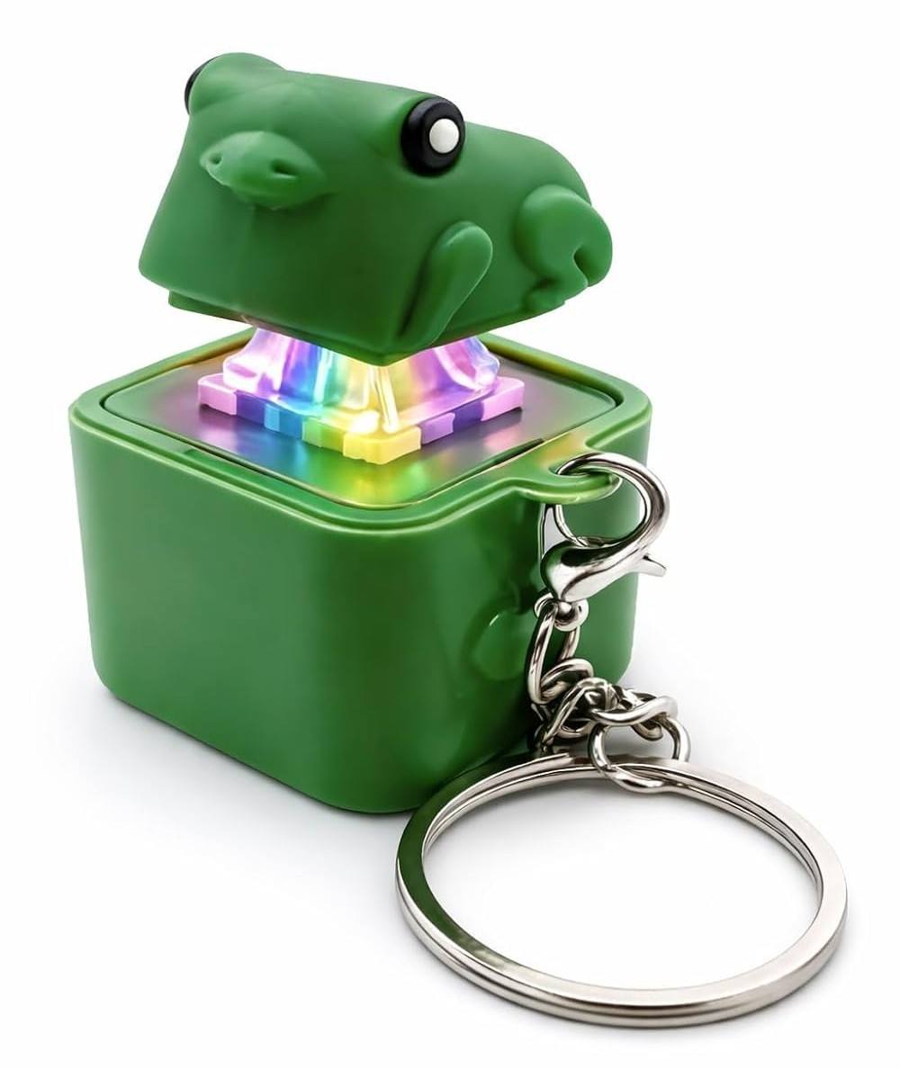 CroakBuddy | Rechargeable Frog Sound Keychain