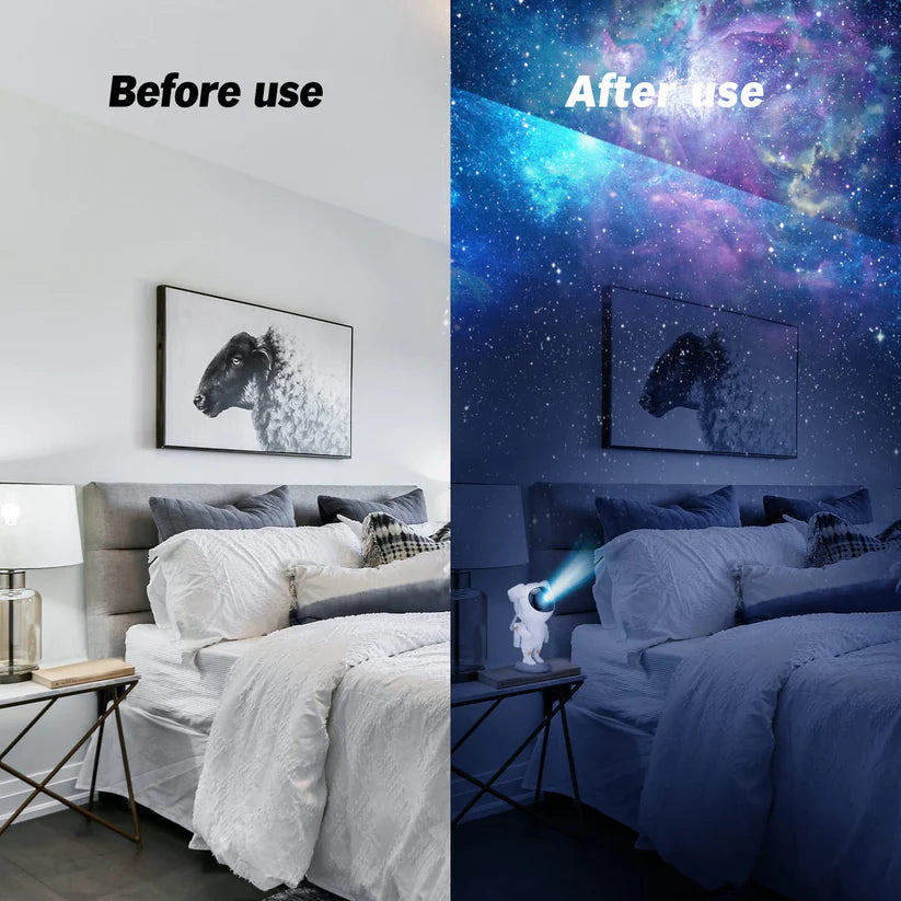 Astronaut Galaxy Projector with Remote Control