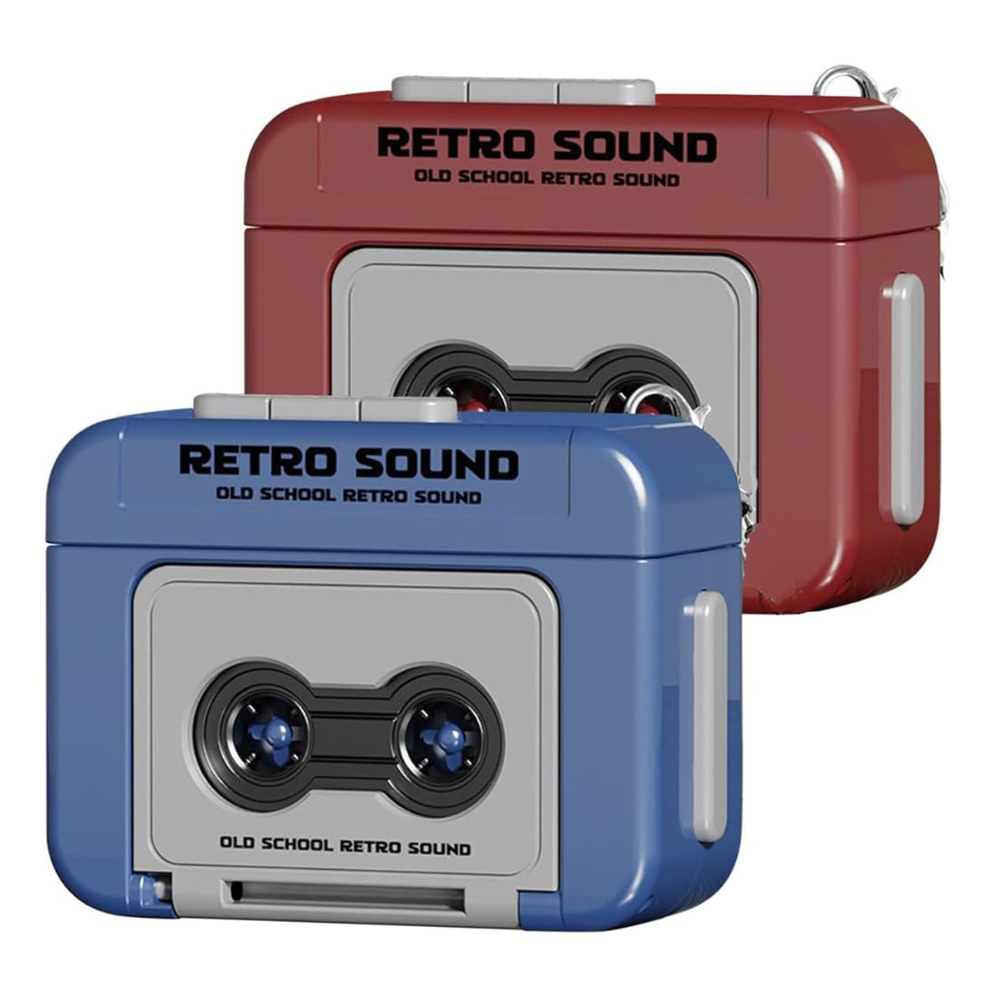 RetroTape Voice Recorder Keychain