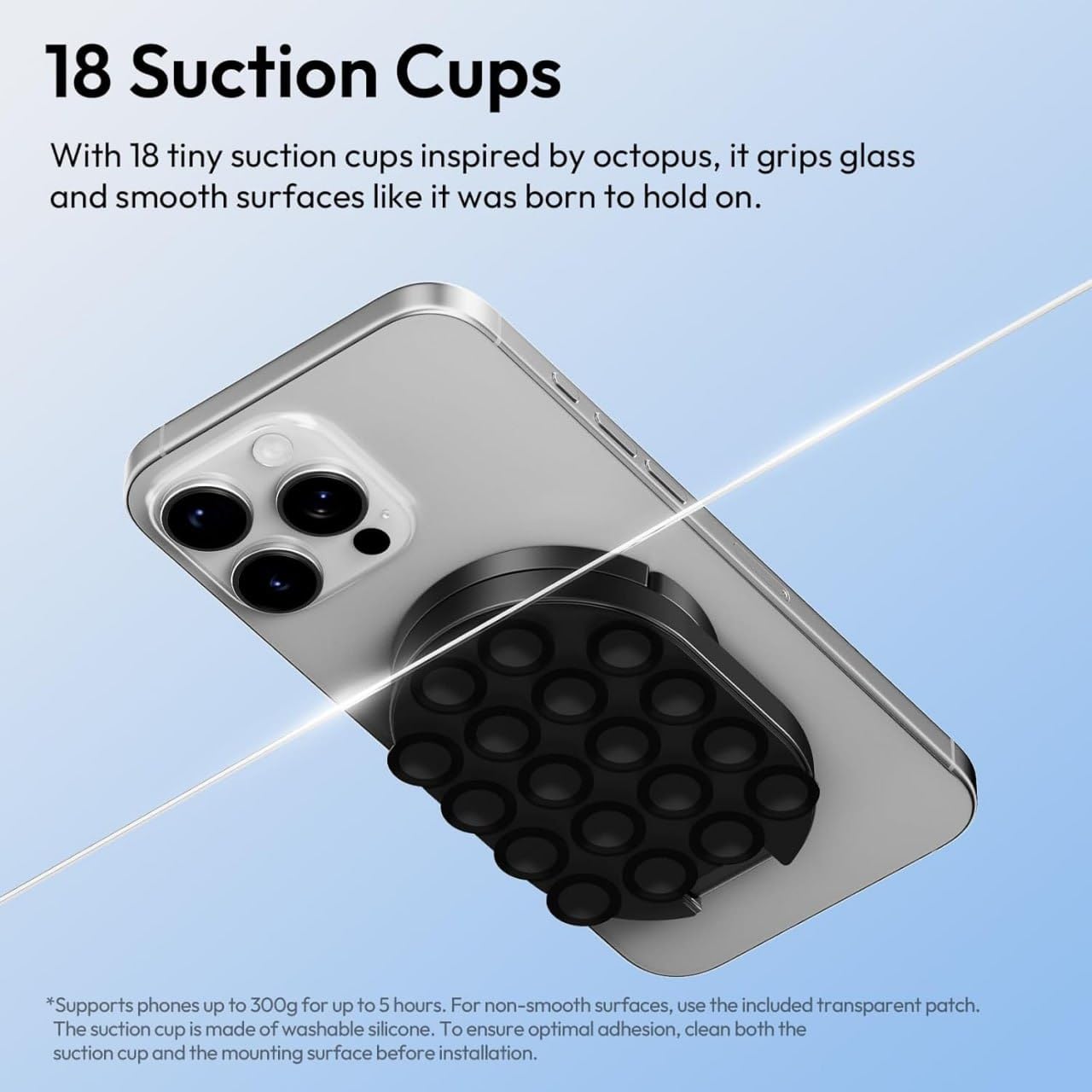UltraMagGrip 360 | 3-in-1 Magnetic Phone Holder