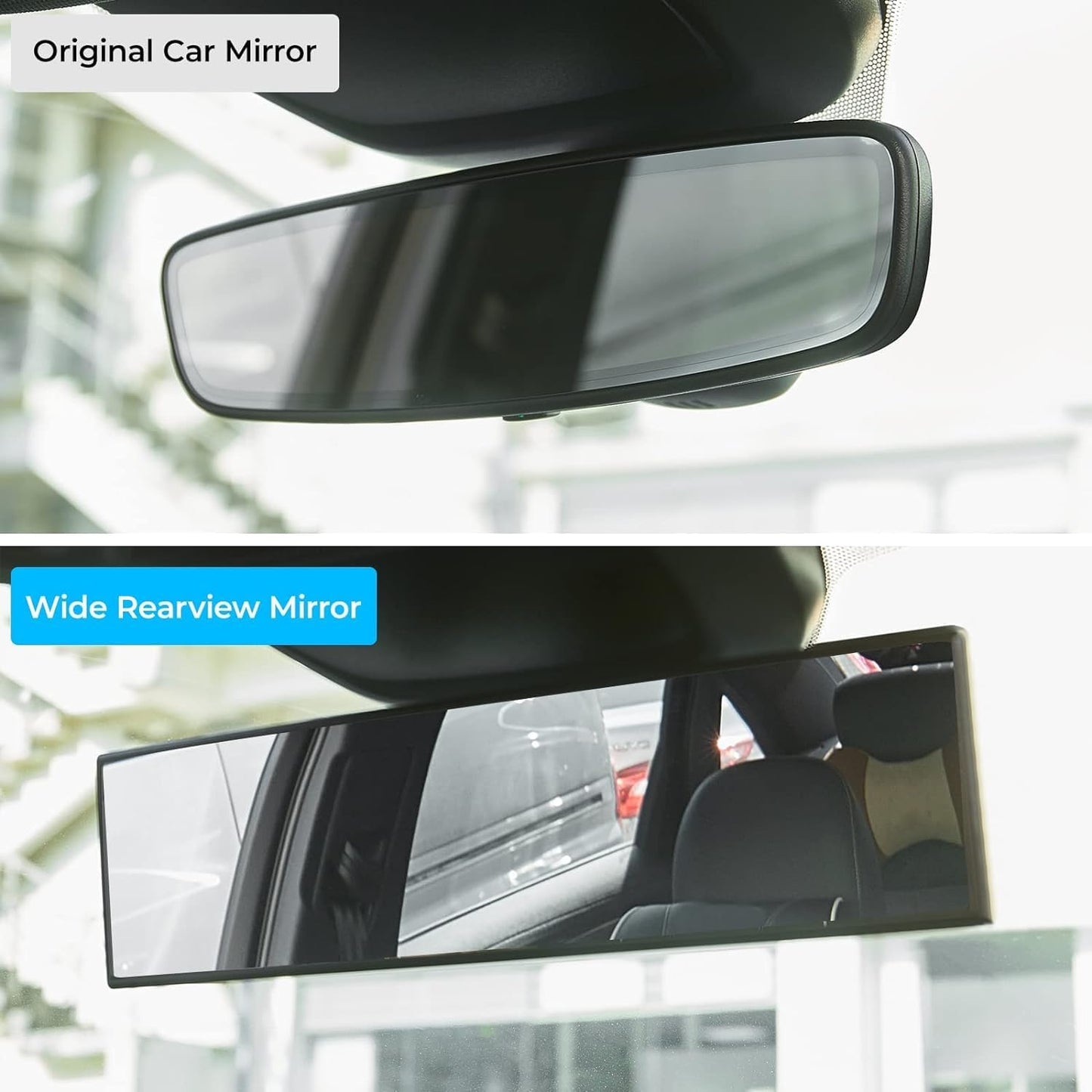 UltraView - Wide Angle Panoramic Rear View Mirror