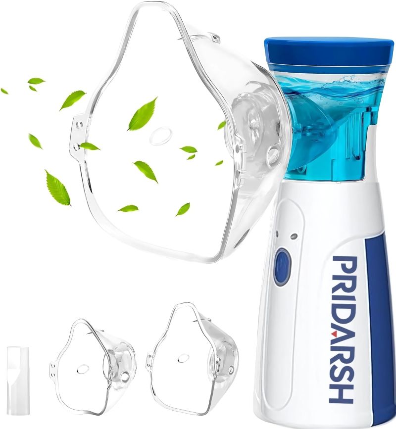 BreatheEase™ – Instant Relief, Anywhere | Silent & Portable Nebulizer