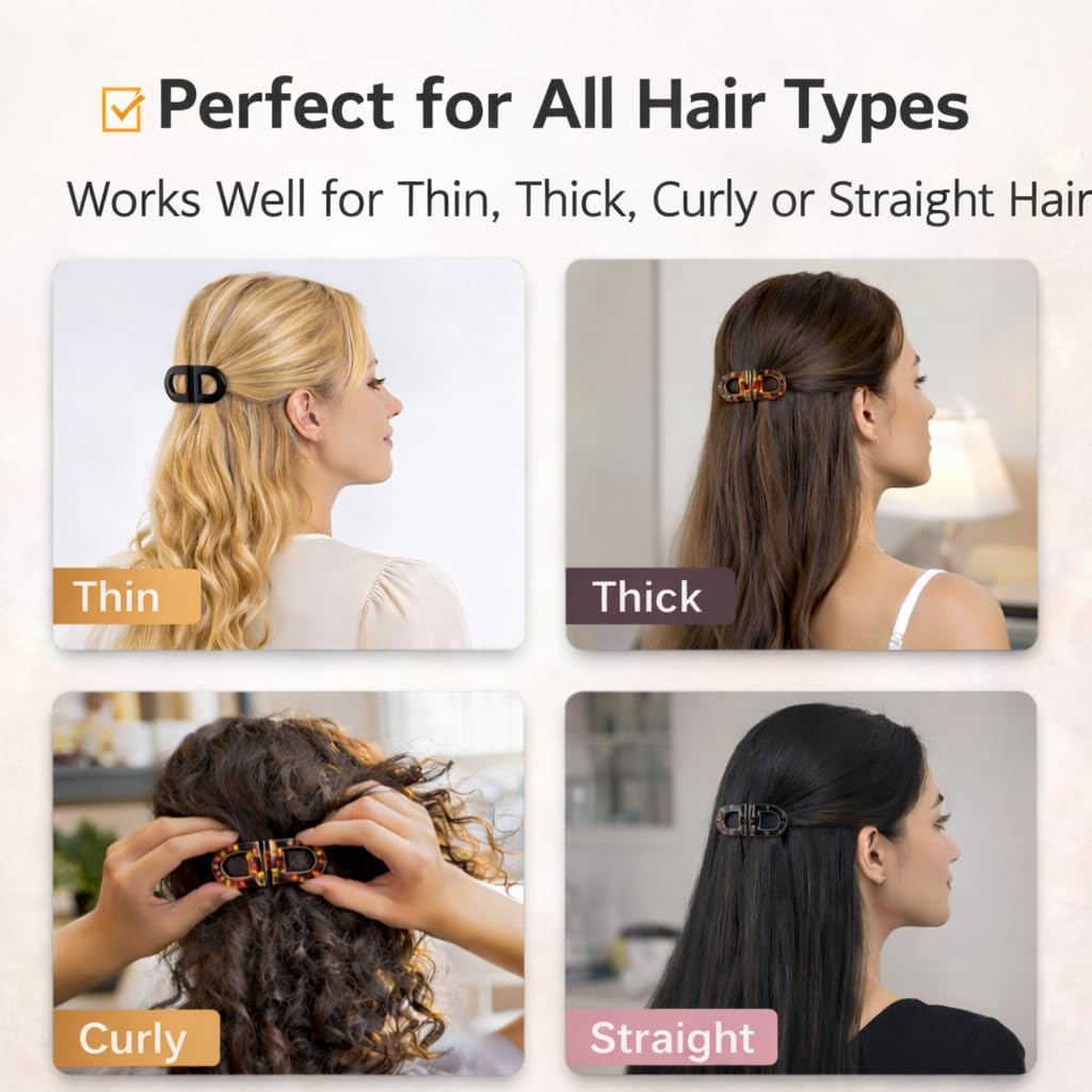 MagniClip | 2-in-1 Magnetic Hair Styling Clips