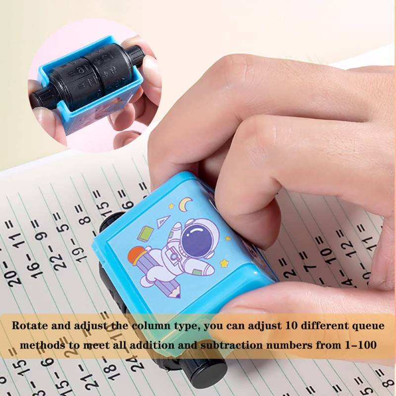 Chitrapur Math Stamp Reusable Smart Digital Math Teaching Stamp – Urbanmetro.store