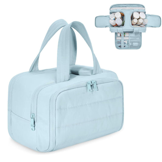GlamVault™ 4-in-1 Makeup & Toiletry Travel Bag