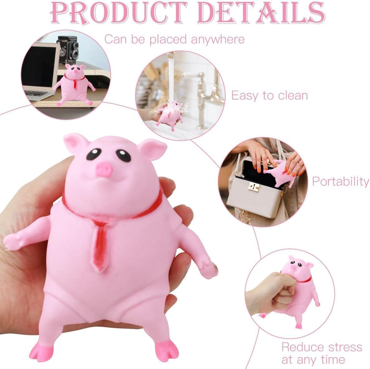 SqueezePig - Stress Relief Squishy
