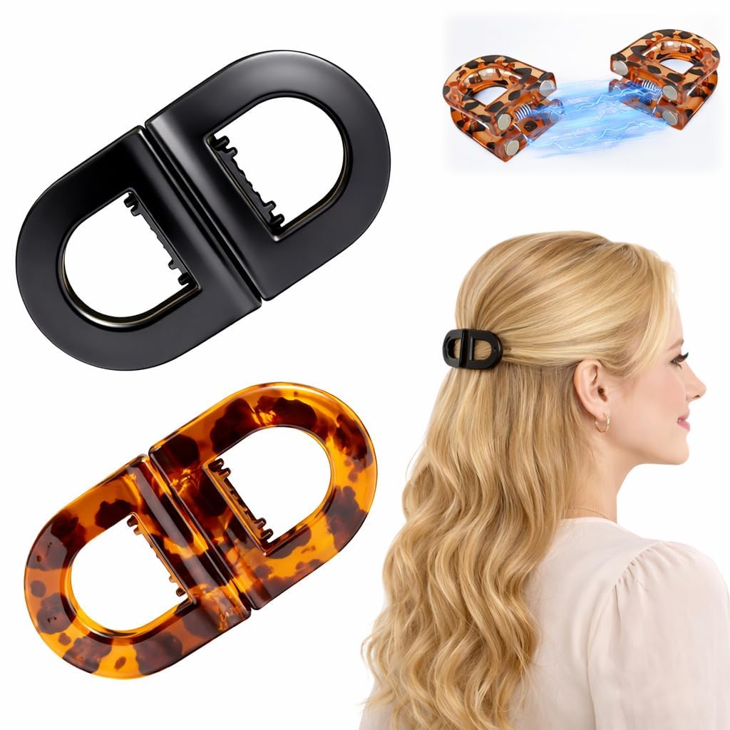 MagniClip | 2-in-1 Magnetic Hair Styling Clips