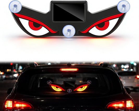 DevilGlow | Solar LED Demon Eyes – Wireless Vehicle Decoration Light