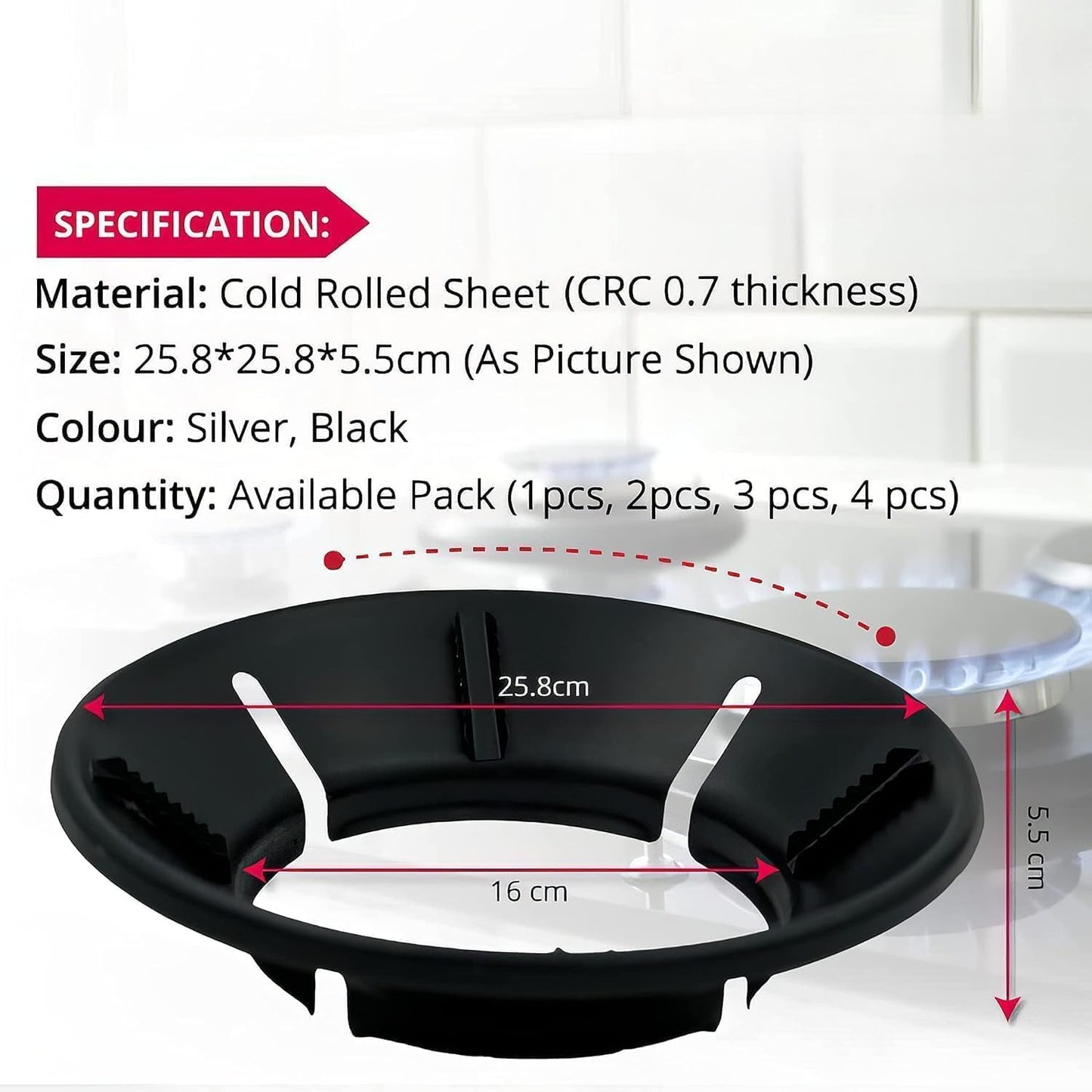 Gas Saving Stove Stand Ring for Gas Burner