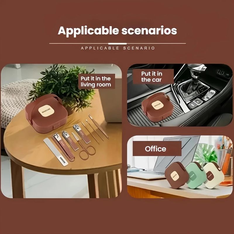 EliteTouch 8 In 1 Manicure Kit