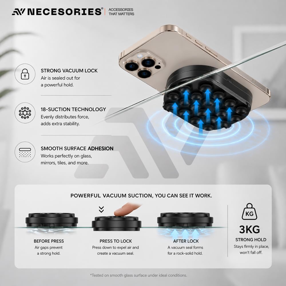 UltraMagGrip 360 | 3-in-1 Magnetic Phone Holder