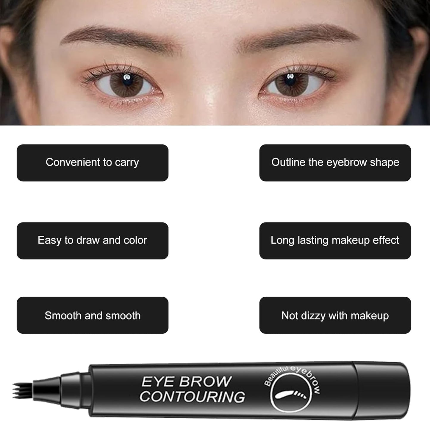 BrowMagic Waterproof 4-Tip Eyebrow Pen