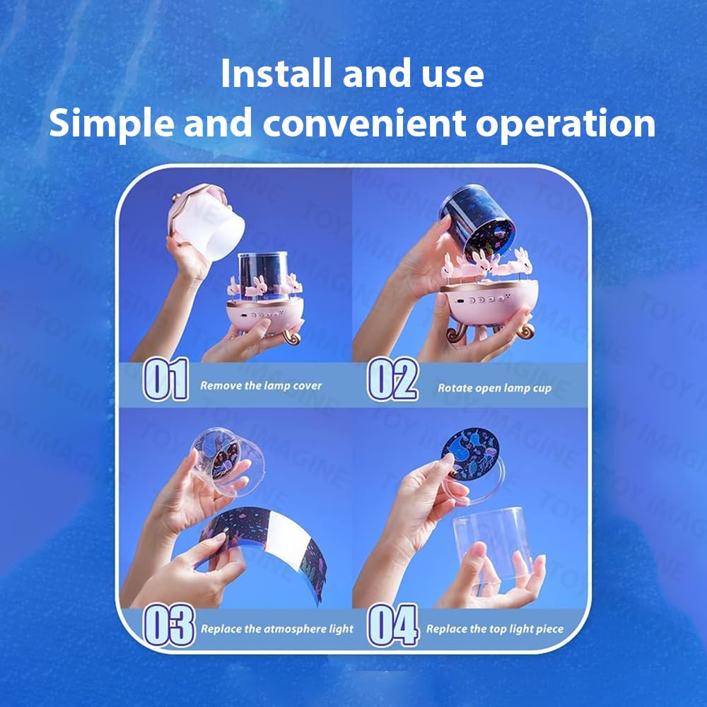 DreamBunny™ Night Light Projector