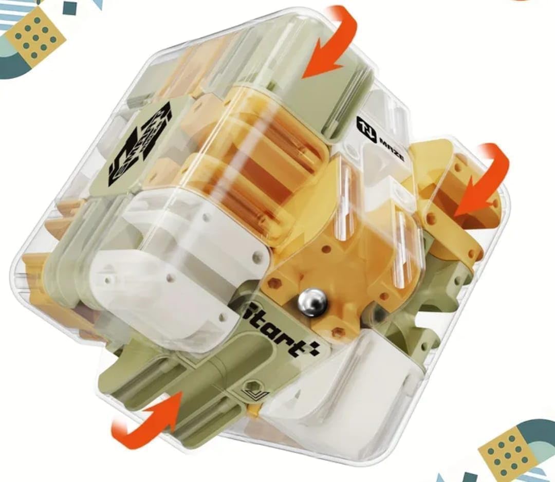 MazeCube 3D Rolling Ball Puzzle