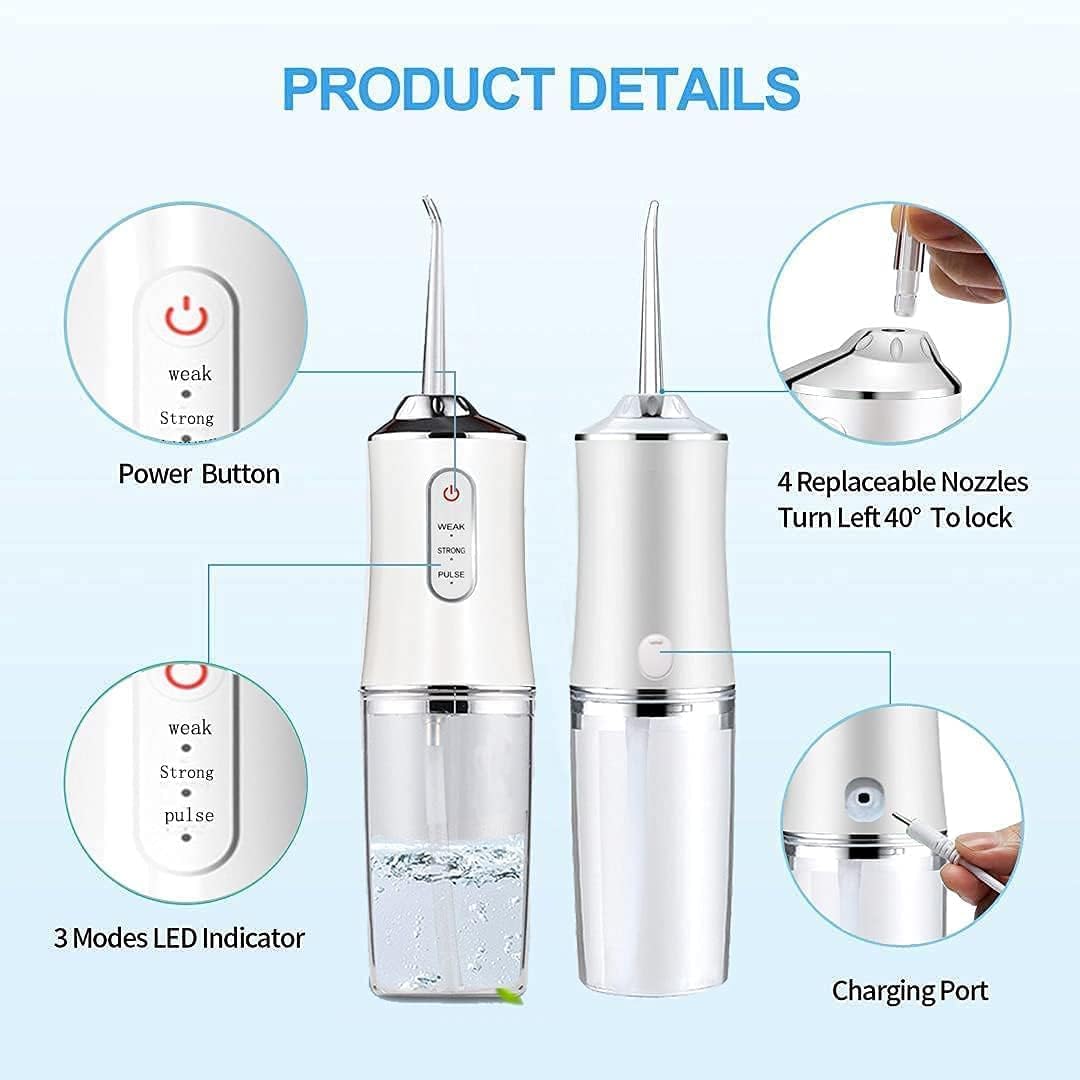 SmileJet - Rechargeable Dental Water Flosser