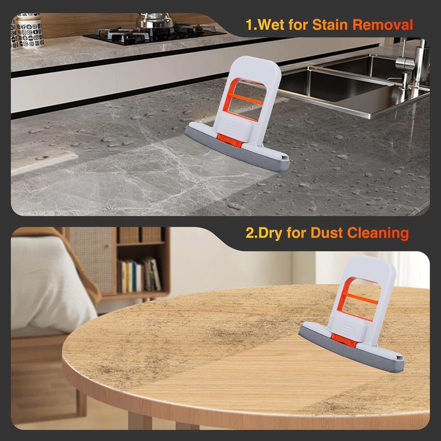 Multi-Functional Foldable Mini Mop