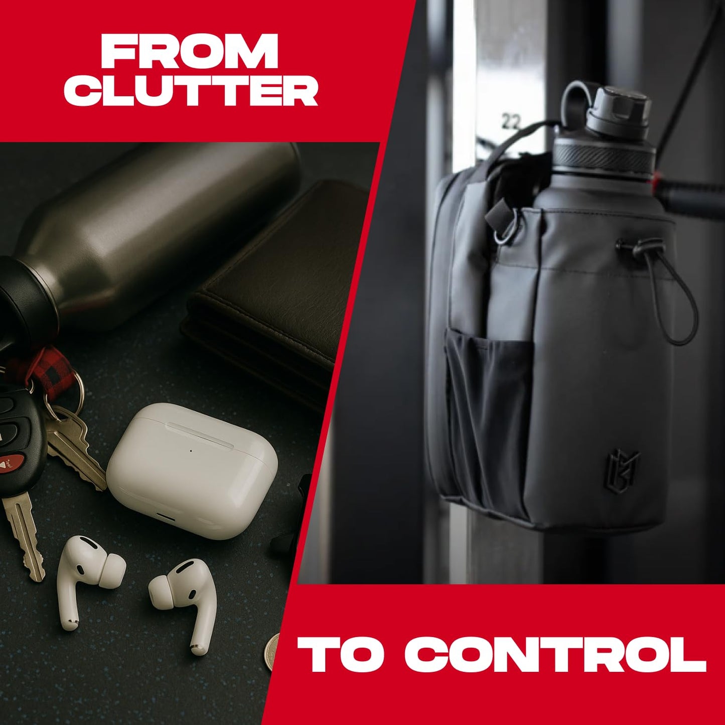 GripLock - All in One Magnetic Gym Bag