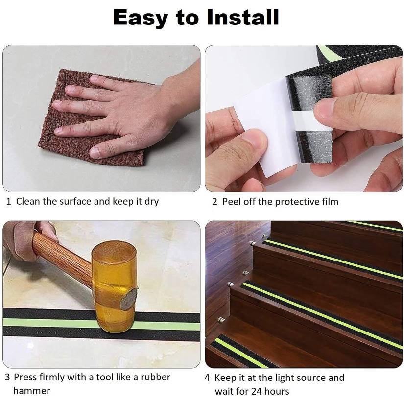 Anti Slip Tape for Stairs Waterproof (5m long X 5cm wide)