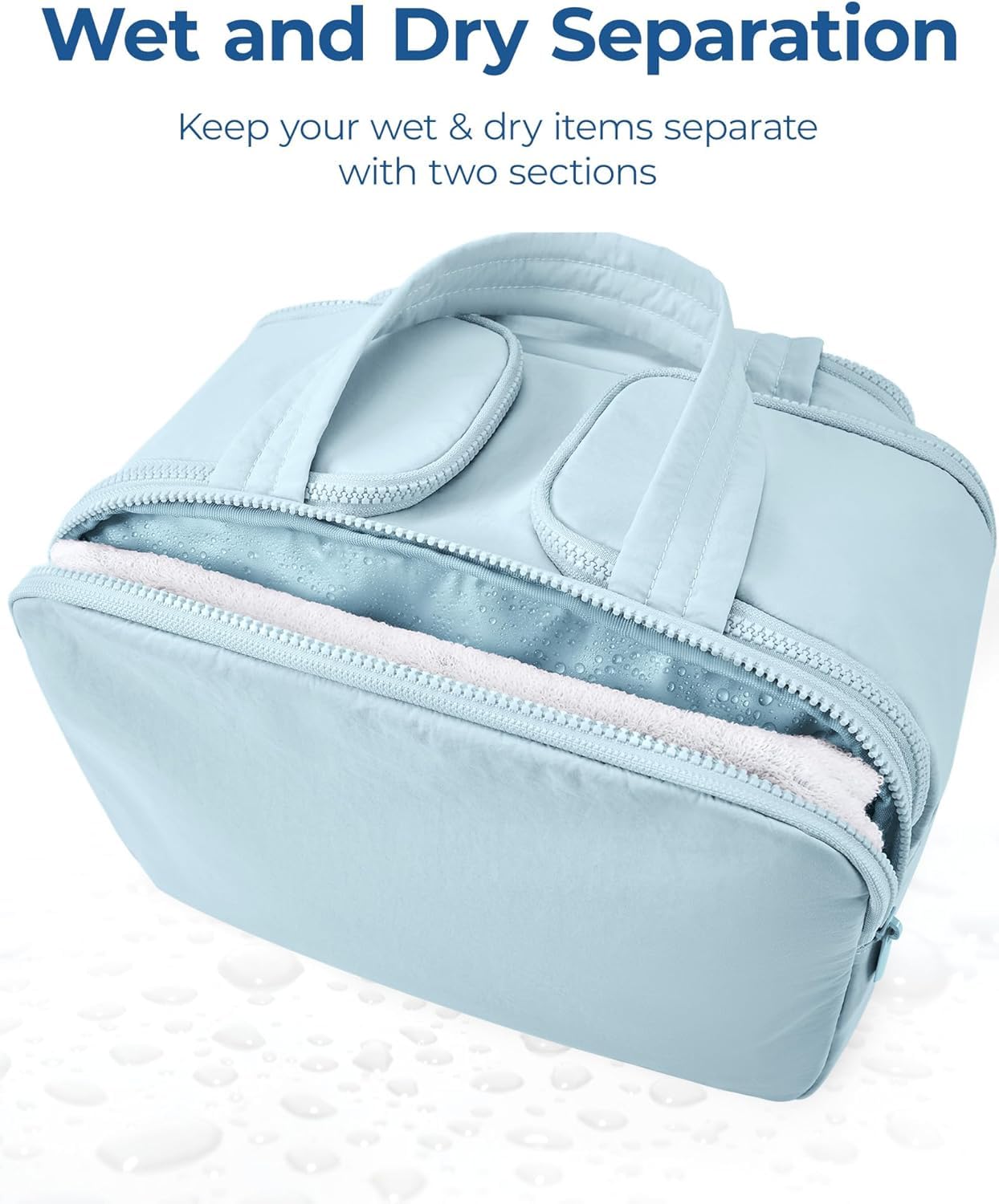 GlamVault™ 4-in-1 Makeup & Toiletry Travel Bag