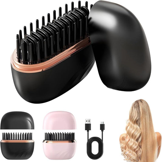 SilkComb - Wireless Mini Portable Hair Straightening Comb