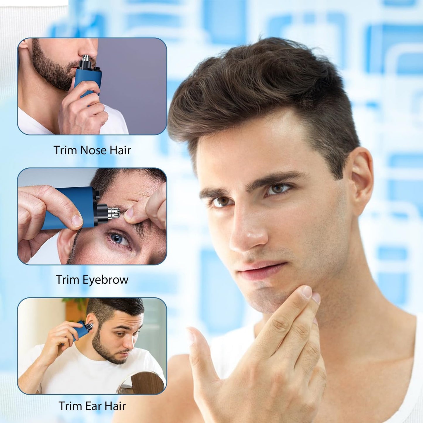 NovaTrim Rechargeable Nose and Ear Trimmer
