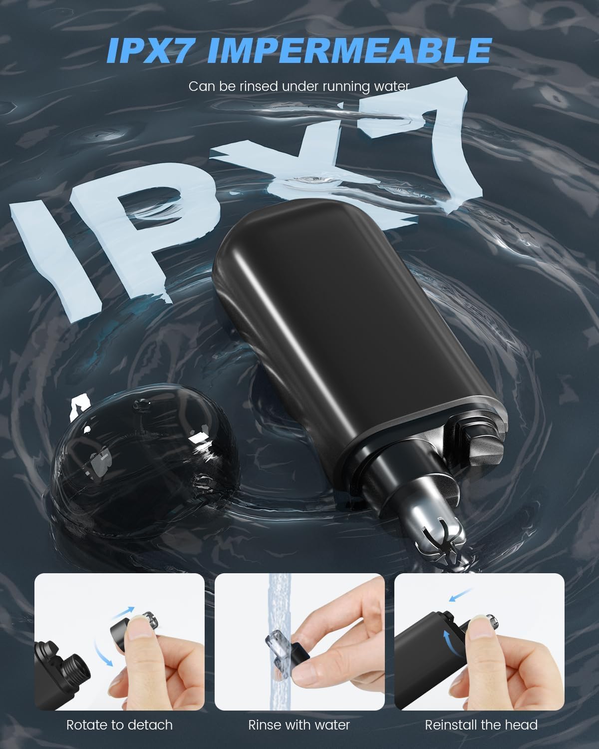 NovaTrim Rechargeable Nose and Ear Trimmer