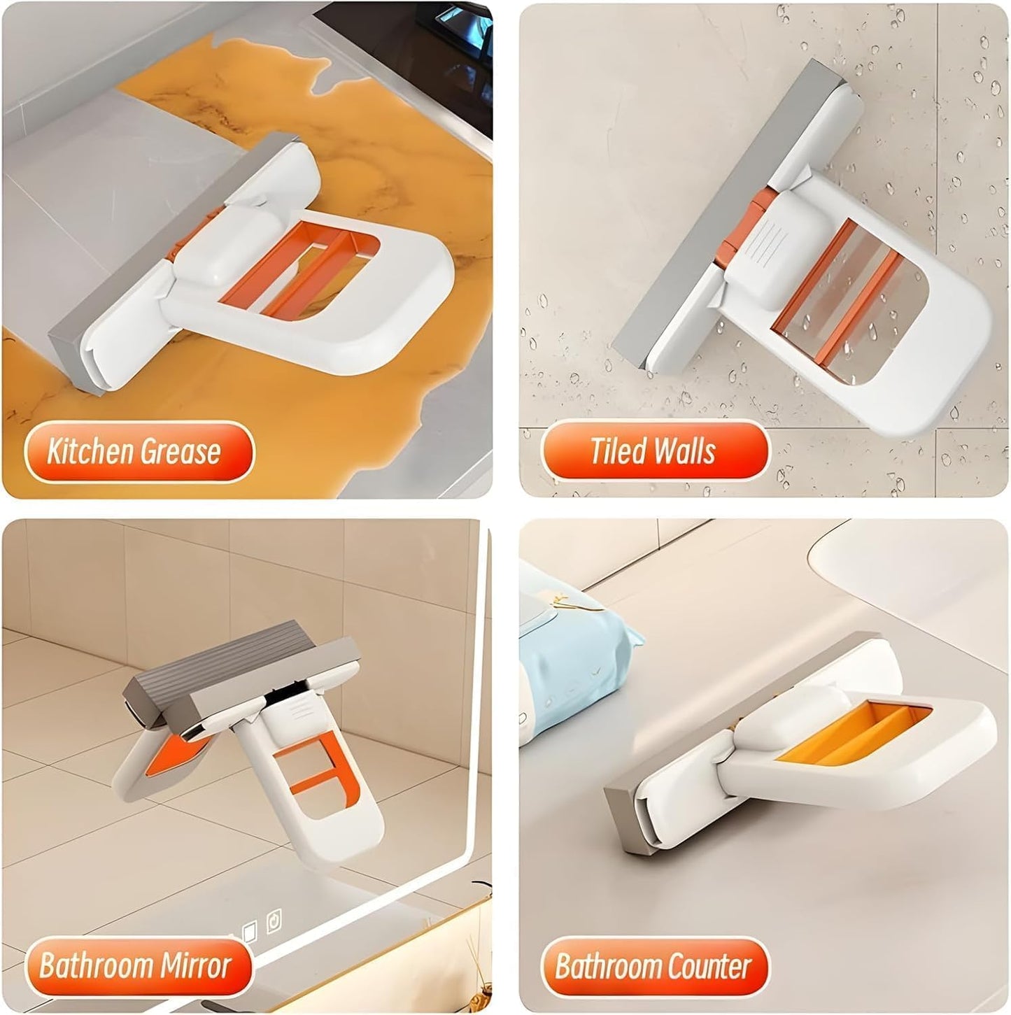 Multi-Functional Foldable Mini Mop