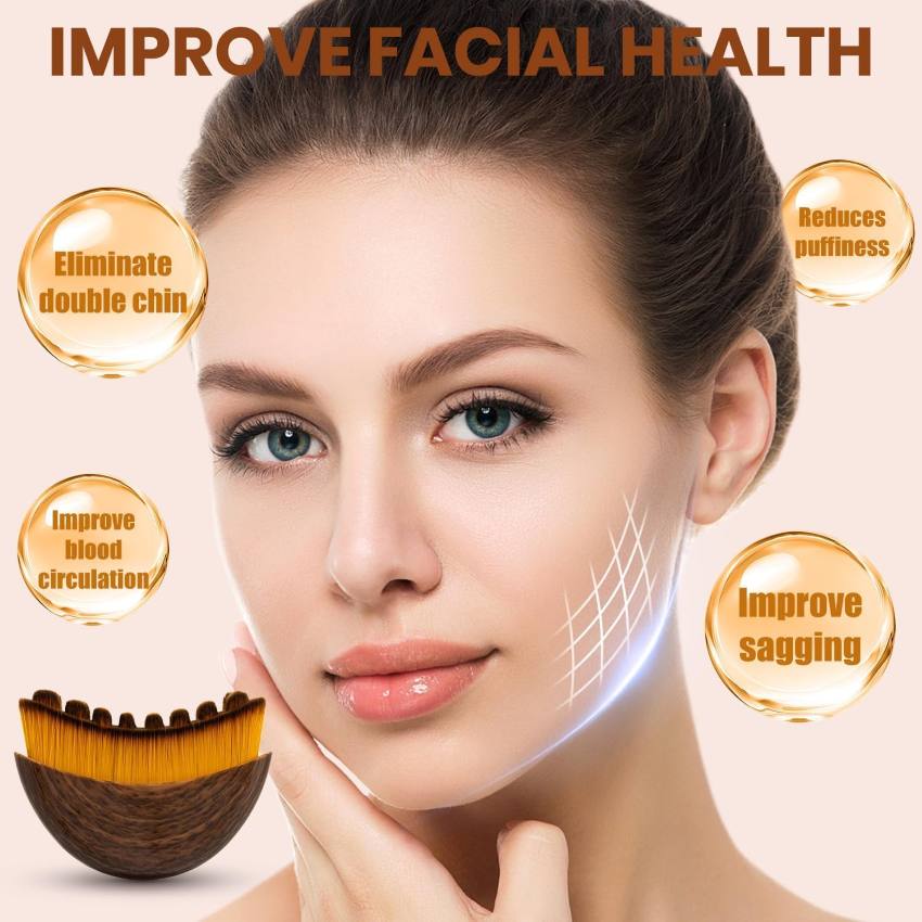 SculptGlow - Lymphatic Facial Contour Massage Brush