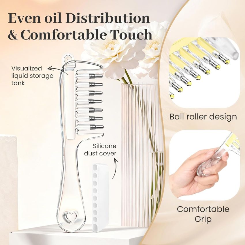 ScalpTouch | 2-in-1 Hair Oil Applicator and Scalp Massager