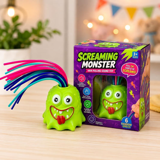 ScreamBuddy | Funny Hair Pulling Monster Toy