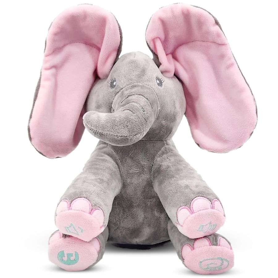 Peek A Boo Singing Elephant Toy