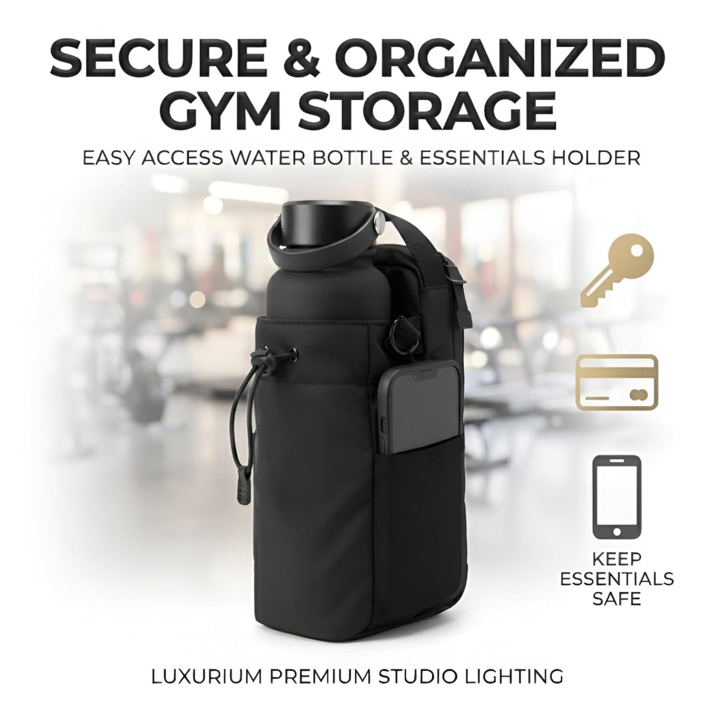 GripLock - All in One Magnetic Gym Bag