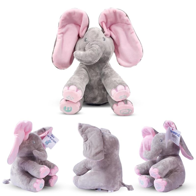 Peek A Boo Singing Elephant Toy